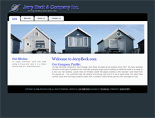 Tablet Screenshot of jerrybeck.com